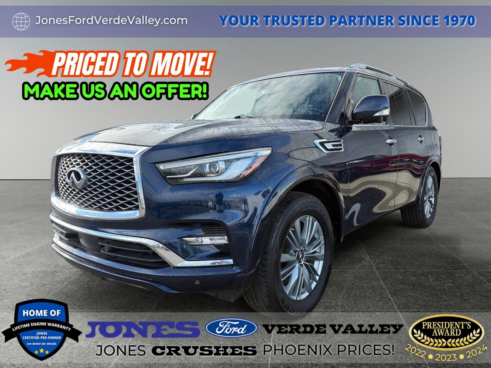 2022 INFINITI QX80 LUXE