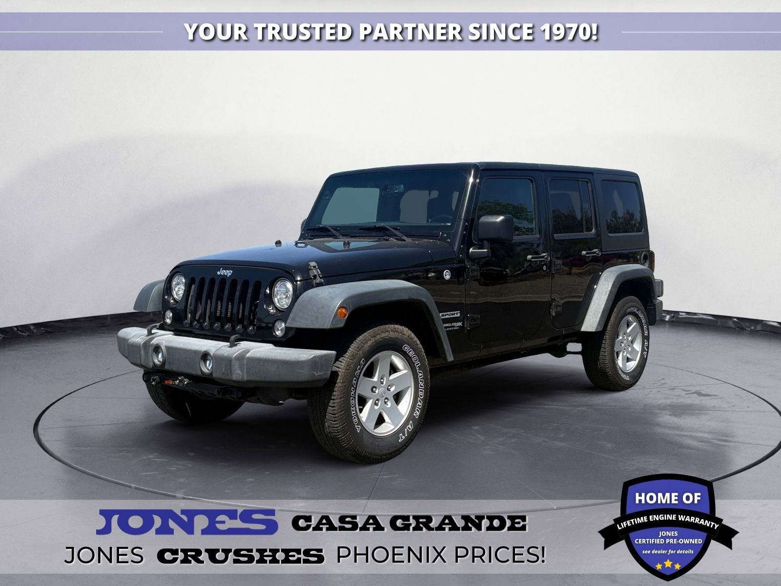 2018 Jeep Wrangler JK Unlimited Sport S