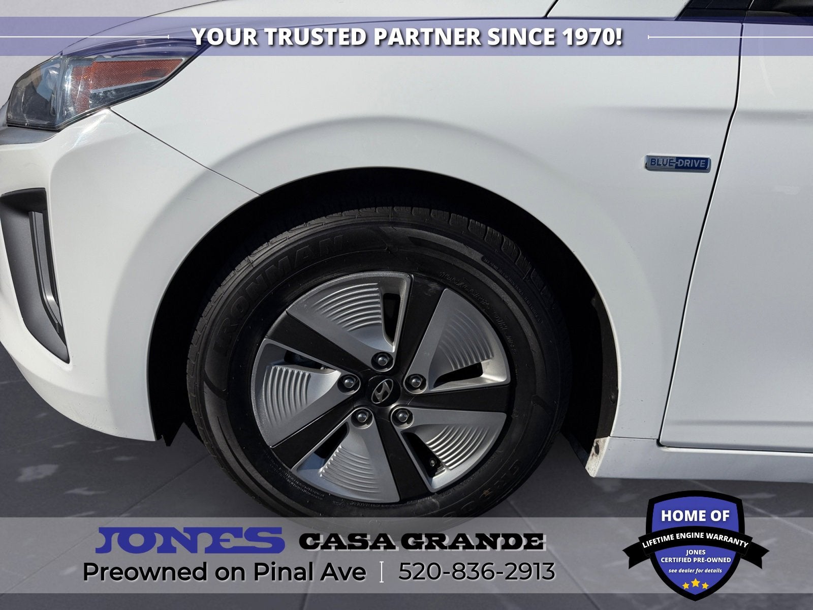 2020 Hyundai Ioniq Hybrid Blue