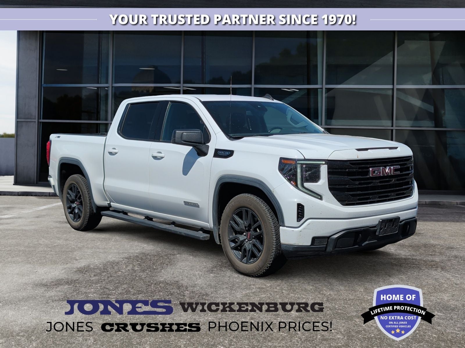 2023 GMC Sierra 1500 4WD Crew Cab Short Box Elevation with 3SB