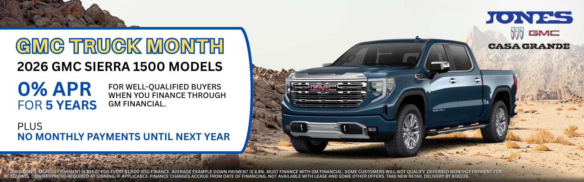 GMC Truck Month
