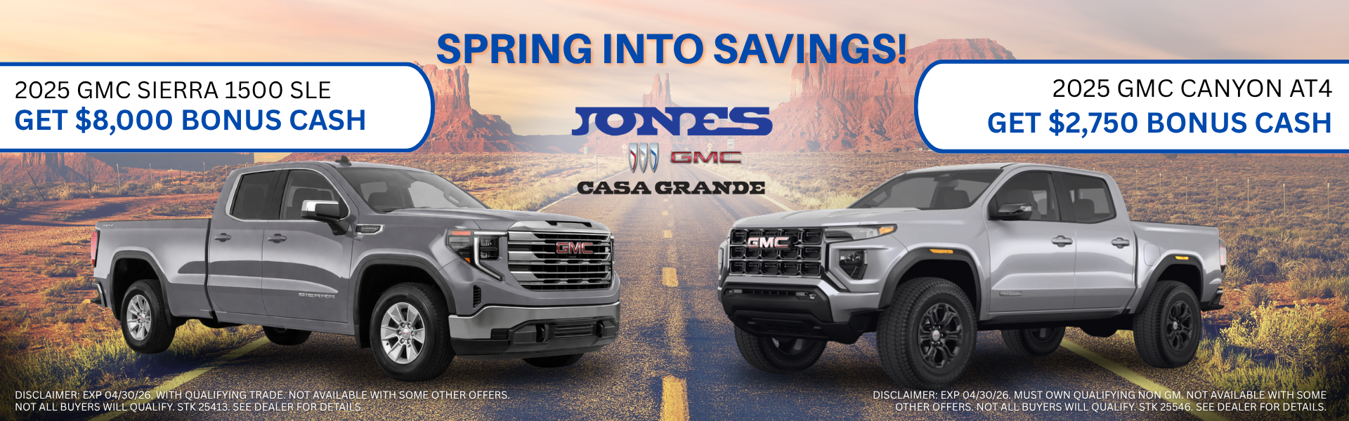 Spring into Savings!