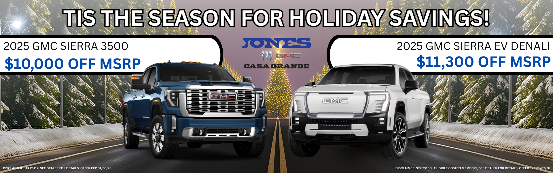 2025 GMC Sierra 3500 and Sierra EV 