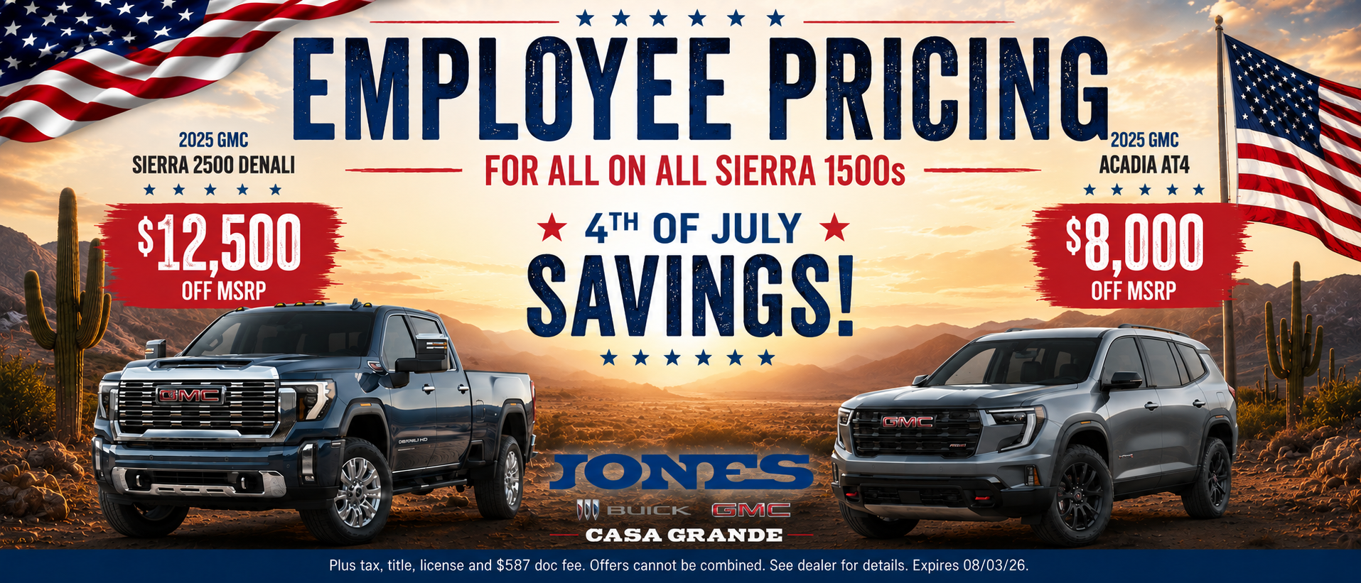Employee Pricing For All On All Sierra 1500s