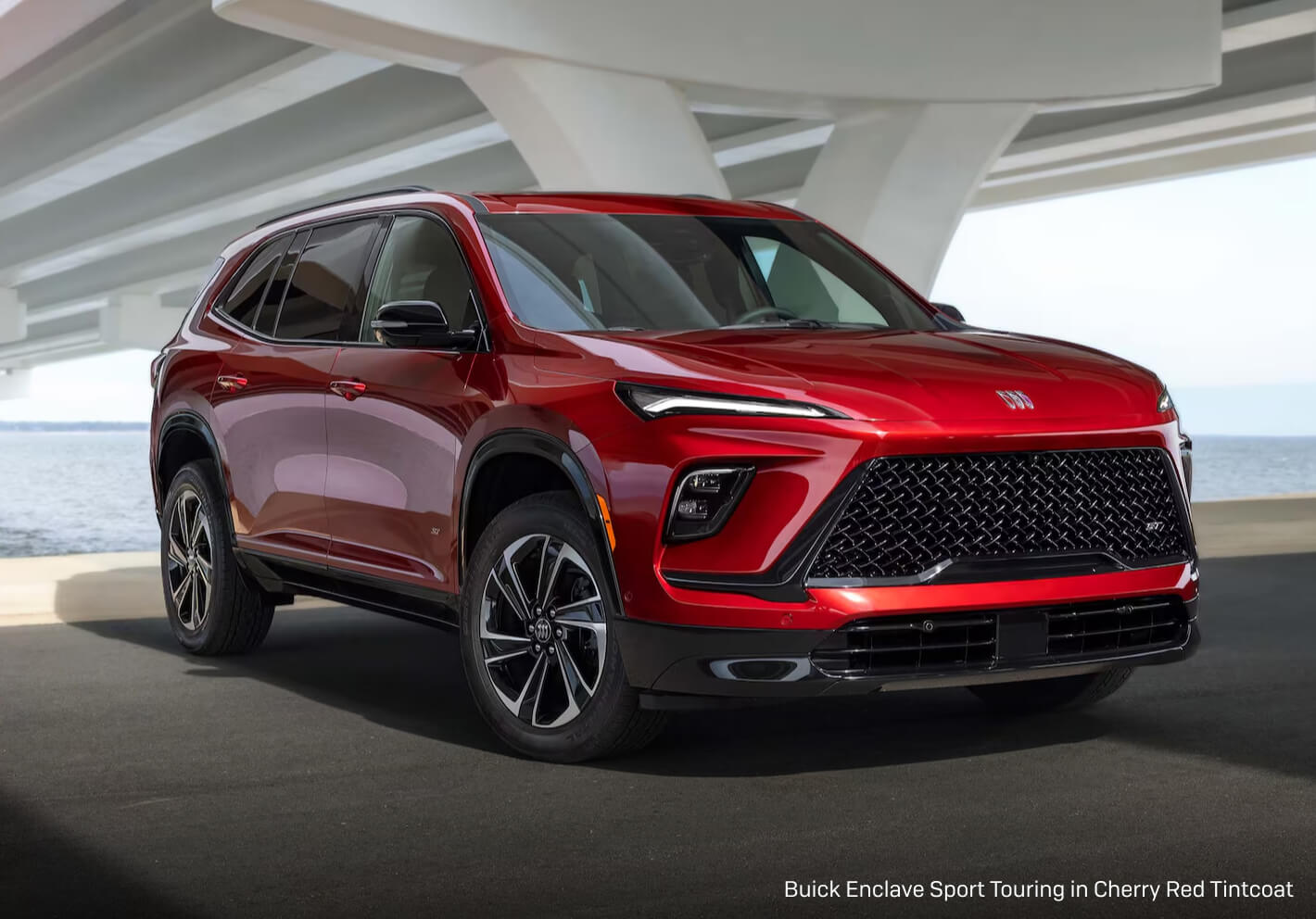 Buick Enclave Sport Touring in CHerry Red Tincoat