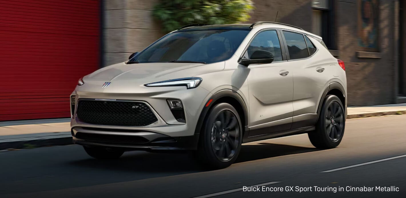 Buick Encore GX Sport Touring in Cinnabar Metallic