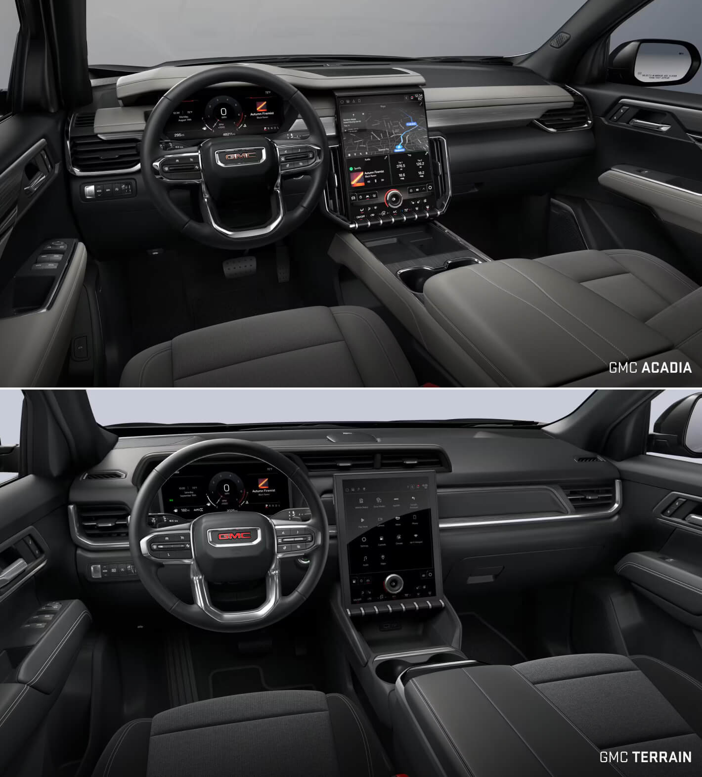 Shared GMC Technology and Safety Features