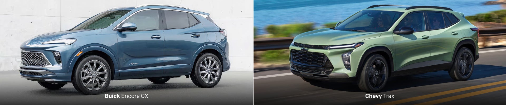 Buick Encore GX Vs. Chevy Trax
