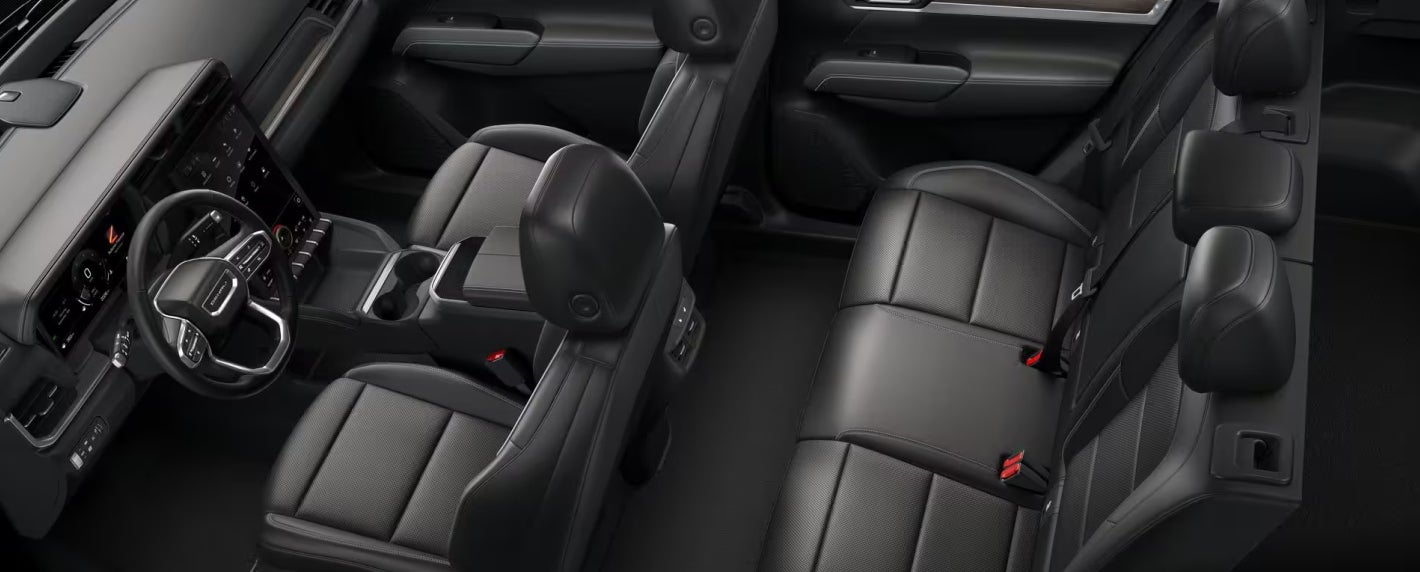 GMC Terrain interior aerial view