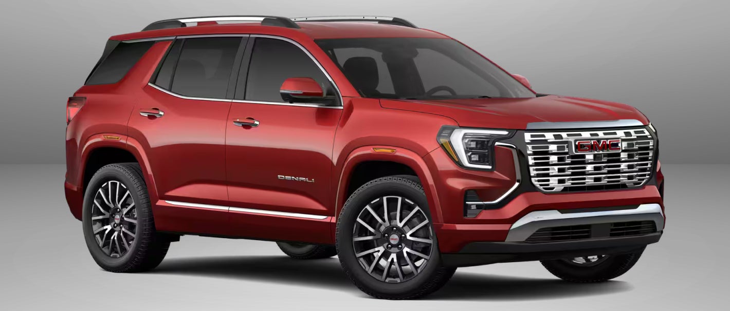 GMC Terrain angled front right exterior view